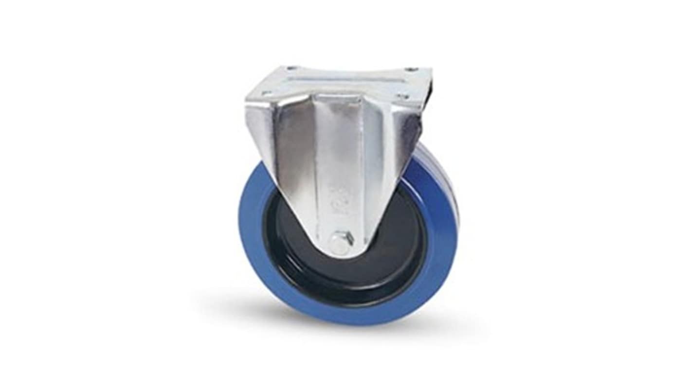 RS PRO Fixed Castor Wheel, 300kg Capacity, 150mm Wheel