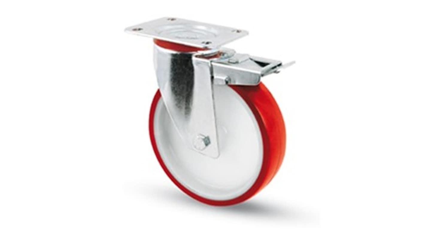 RS PRO Swivel Castor Wheel, 200kg Capacity, 150mm Wheel