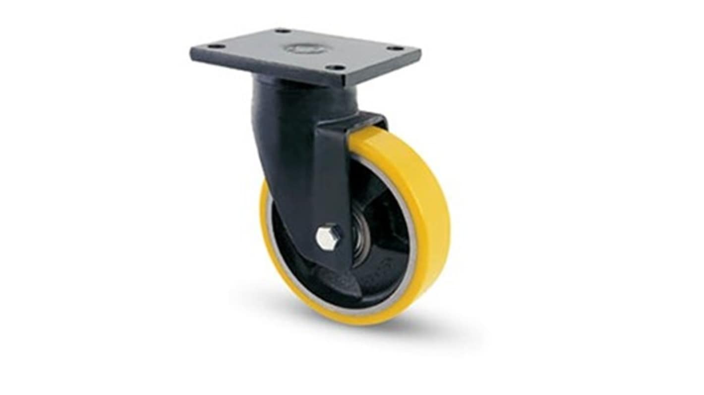 RS PRO Swivel Castor Wheel, 650kg Capacity, 150mm Wheel