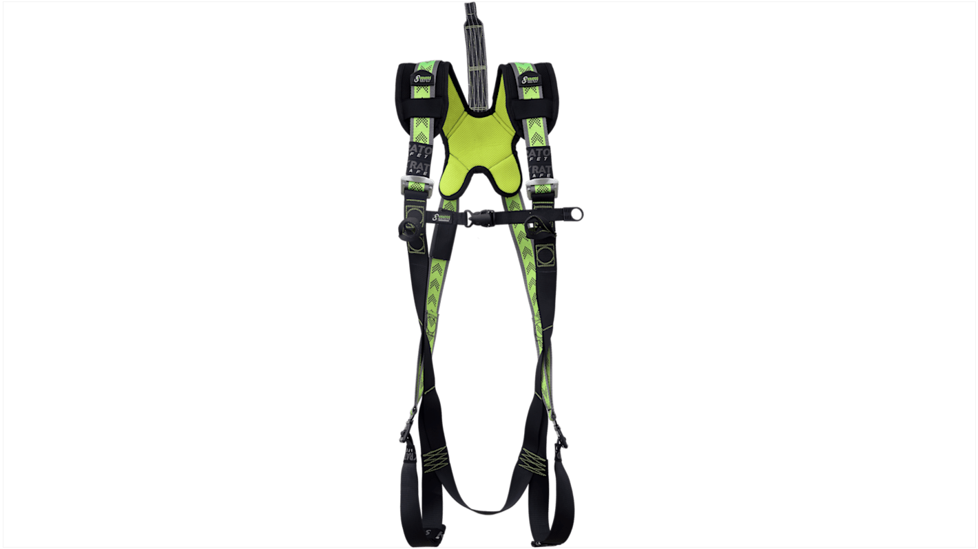 KRATOS SAFETY FA1010400A Front, Rear Attachment Fall Arrest Harness, 140kg Max, S/M/L