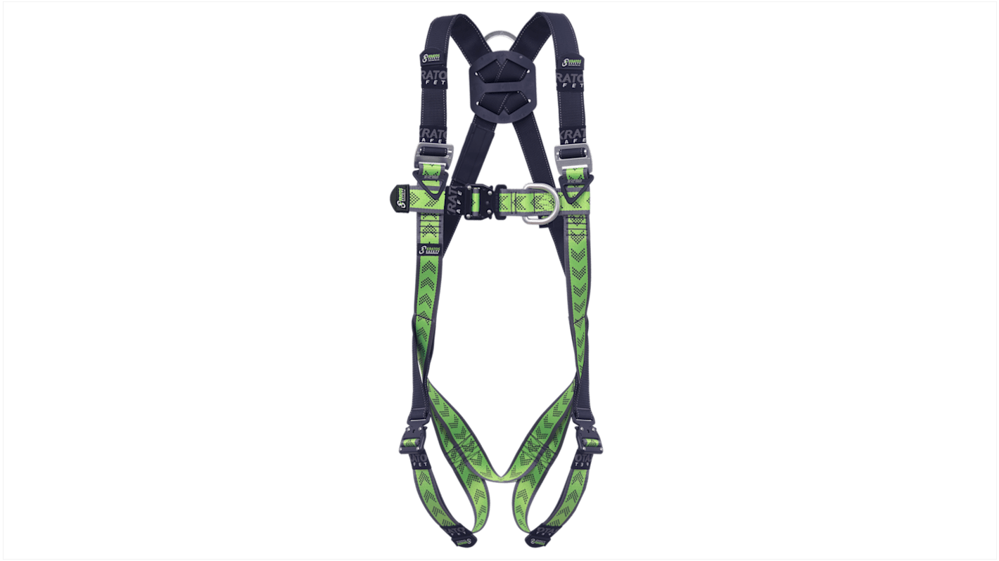 KRATOS SAFETY FA1010700A Front, Rear Attachment Fall Arrest Harness, 140kg Max, S/M/L