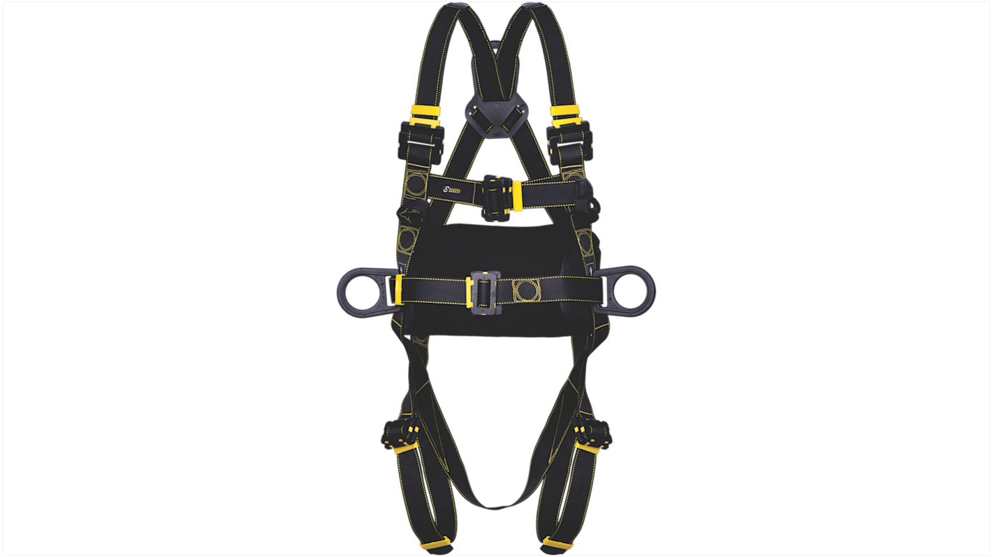 Imbracatura anticaduta KRATOS SAFETY Petto, Gamba, Spalla, Vita FA1021200 Con cintura attaccamento Frontale,