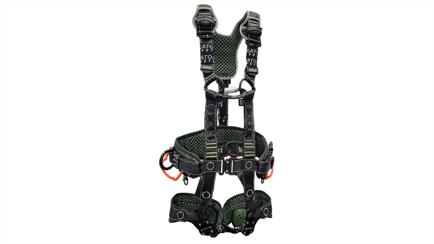 Imbracatura Comfort con cintura KRATOS SAFETY Petto, Gamba, Spalla, Vita FA1021801 Con cintura attaccamento Frontale,