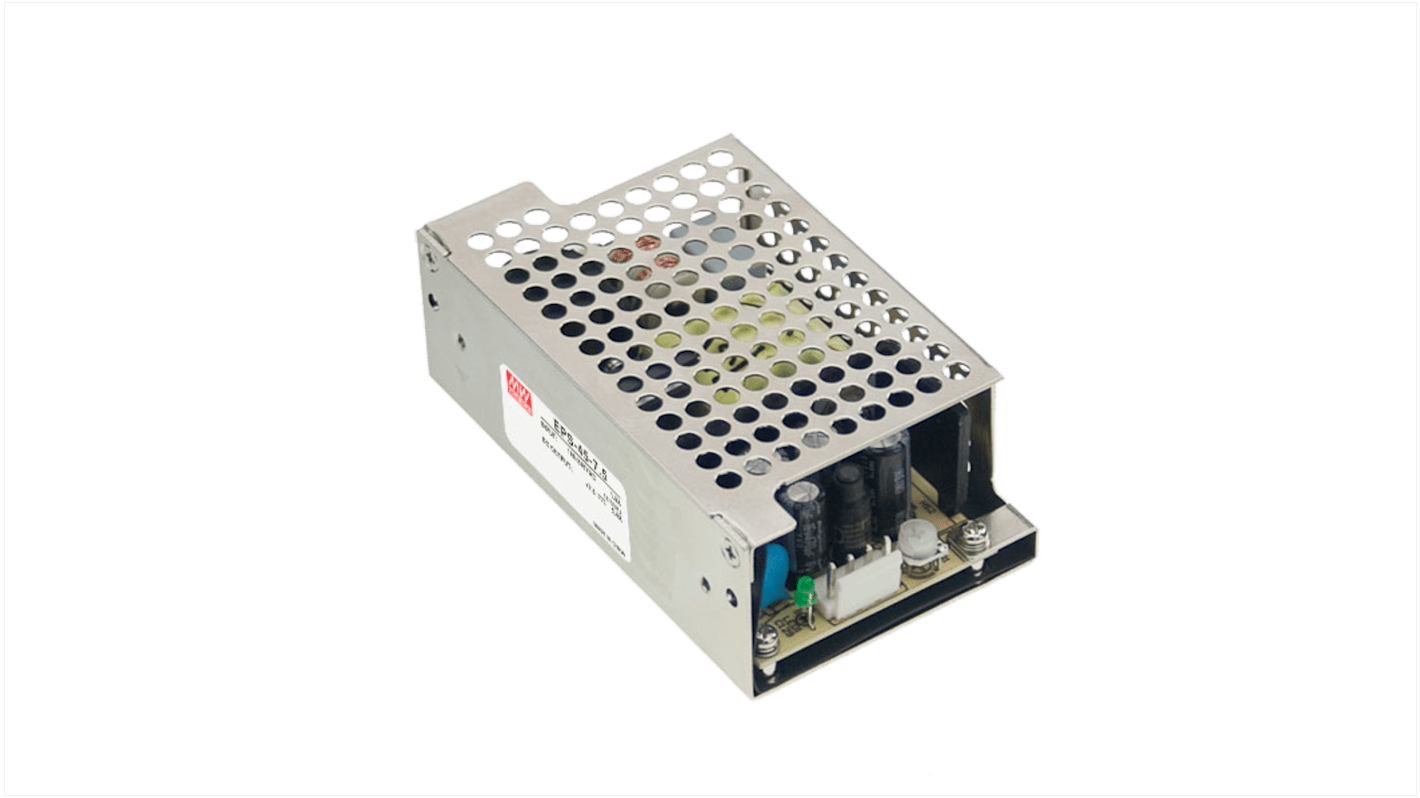 Alimentatore switching MEAN WELL EPS-45-12-C, 45W, ingresso 110/230V, uscita 12V cc, 3.75A