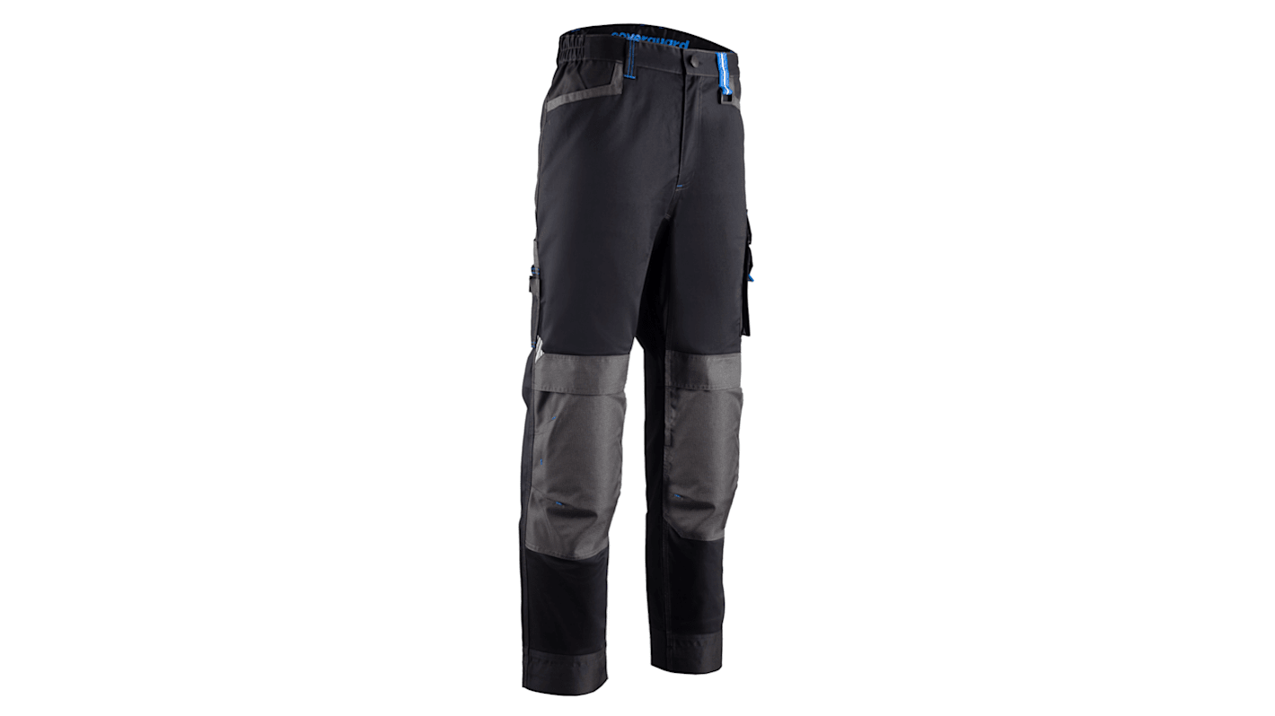Pantaloni da lavoro TELICA II Nero/Blu Cotone, elastan, poliestere Elasticizzato 42.5 → 45.3poll 108 →