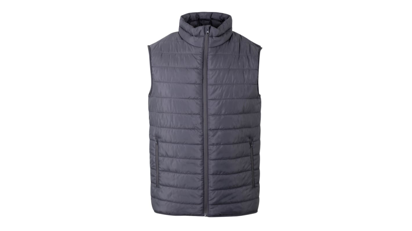 Mukua VG200U Dark Grey Water Repellent Bodywarmer, L