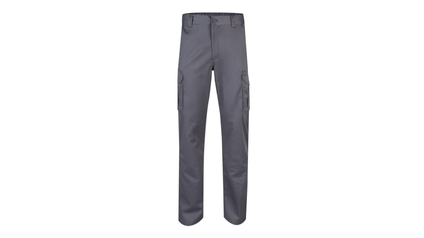 Pantaloni 103005S Grigio 16% poliestere, 38% EME, 46% cotone, lunghezza 107.5cm Elasticizzato 36poll 91cm