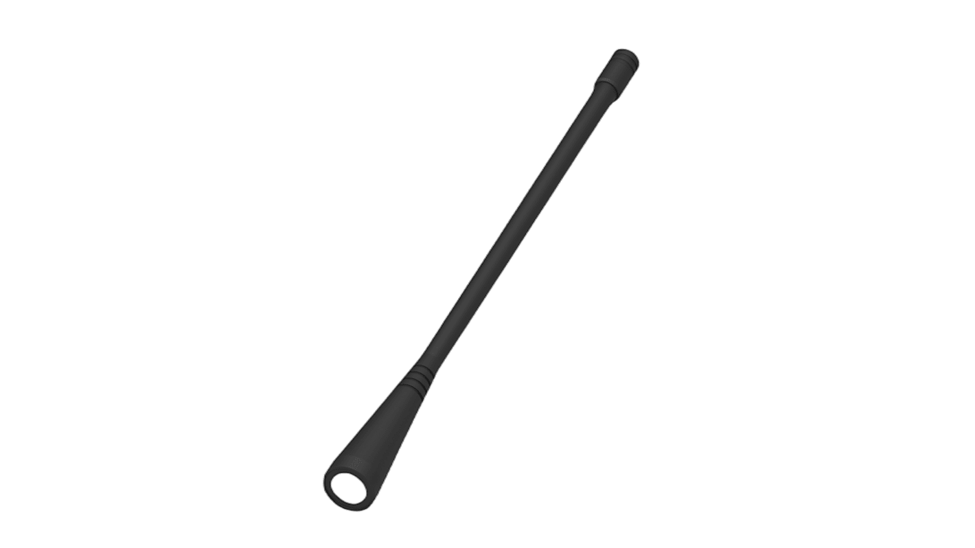 TE Connectivity L000410-03 Whip Omnidirectional Telemetry Antenna with M6 x 0.75mm Stud Connector