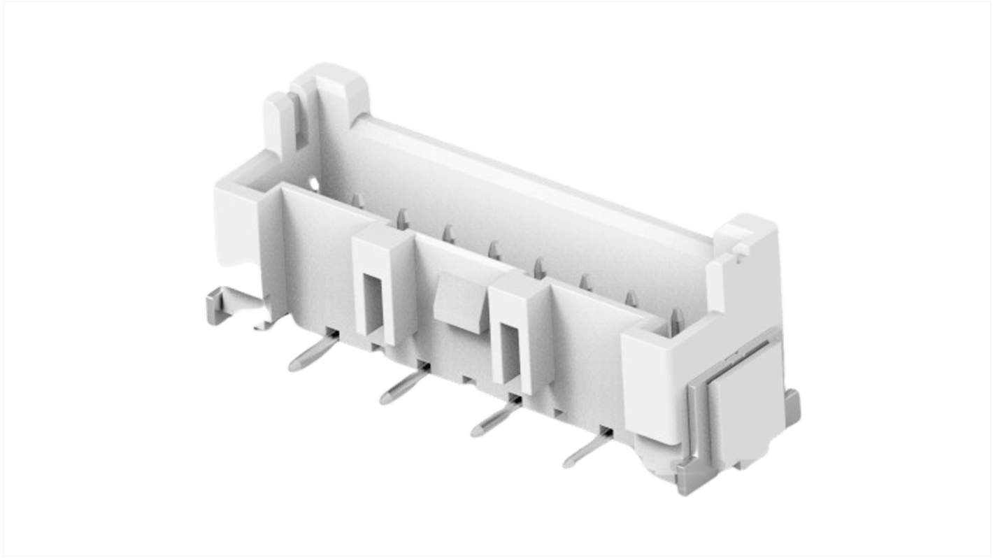 TE Connectivity 2365497 Series Straight PCB Mount PCB Header, 9 Contact(s), 2.5mm Pitch, 1 Row(s)