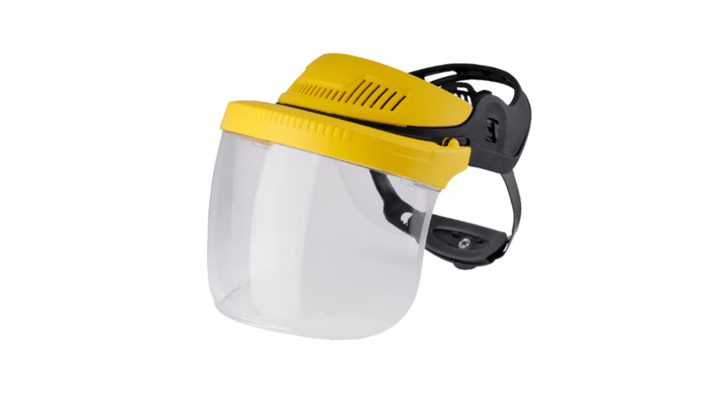 3M Stainless Steel Face Shield with Face, Head Guard