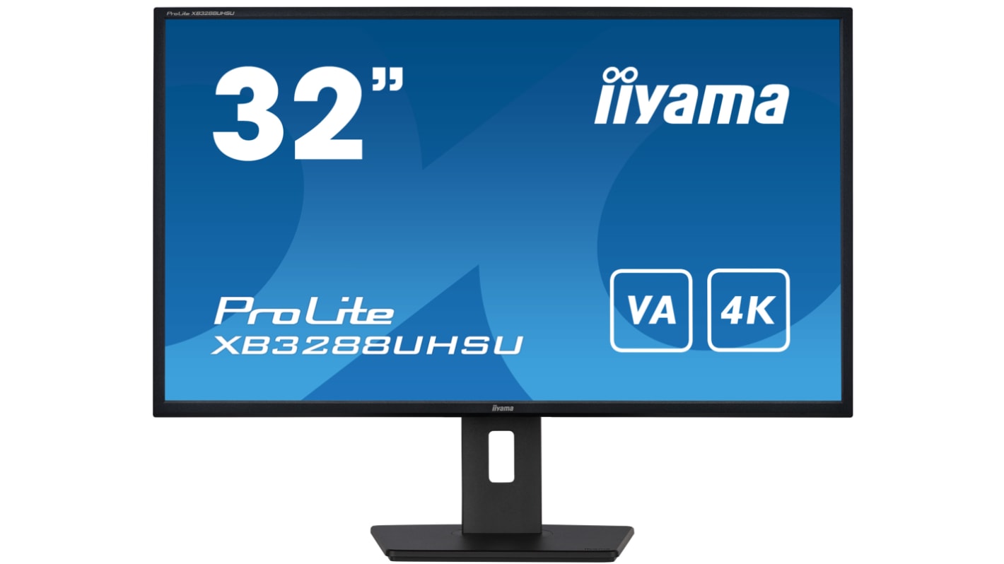 iiyama ProLite 32in LCD Monitor, 3840 x 2160