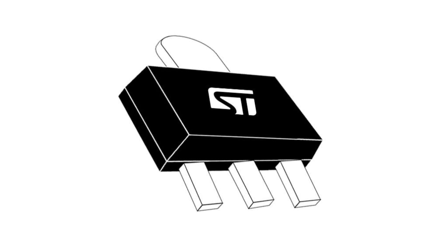 STMicroelectronics 2STF2360 PNP Transistor, 3 A, -60 V, 3-Pin SOT-89