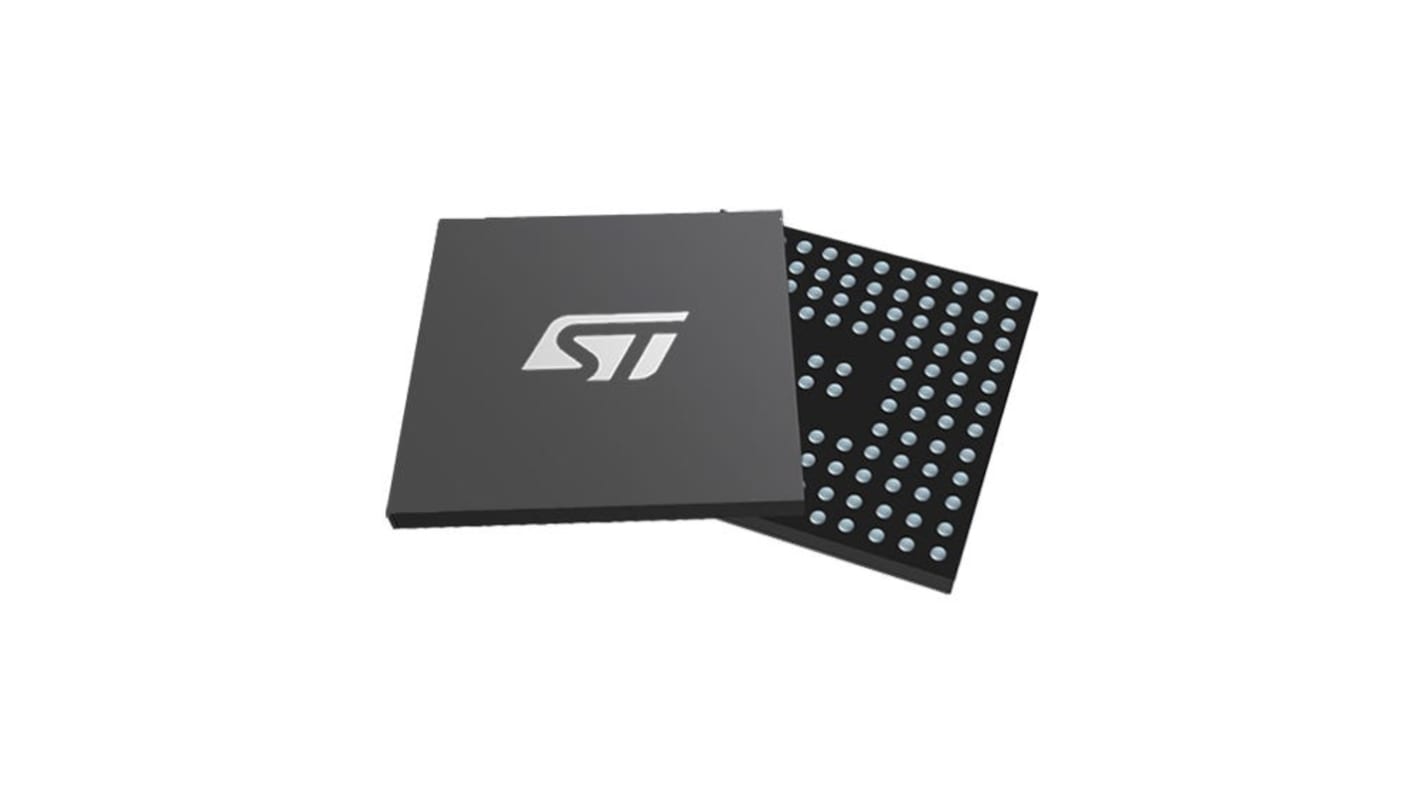 STMicroelectronics STM32单片机, ARM Cortex M33内核, 132针, UFBGA, 最大160MHz, 4 兆字节 闪存