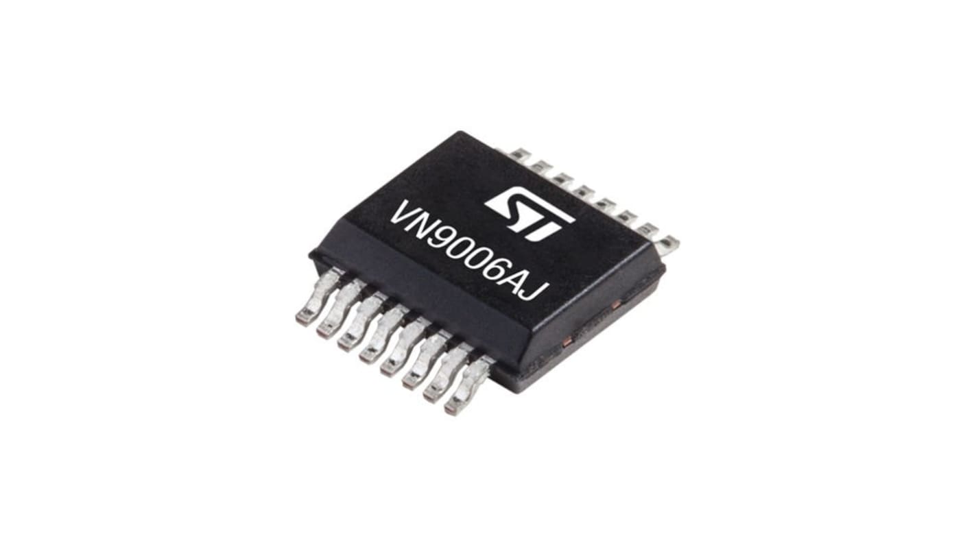 IO výkonového spínače 82A až 4 → 28 V 1, PowerSSO-16, počet kolíků: 16 High Side Vysoká strana STMicroelectronics