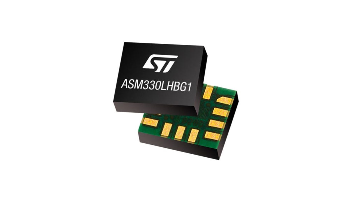 Accéléromètre STMicroelectronics 6 Axes, LGA-14L, 14 broches