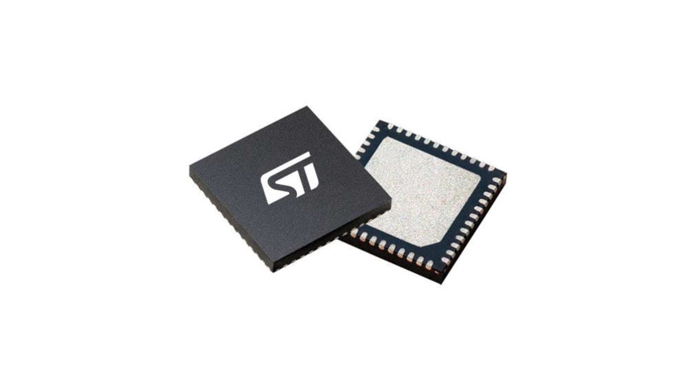 STMicroelectronics STM32WBA55CGU6, 32bit ARM Cortex M33 Microcontroller, STM32, 100MHz, 1024 Kbyte Flash, 48-Pin UFQFPN