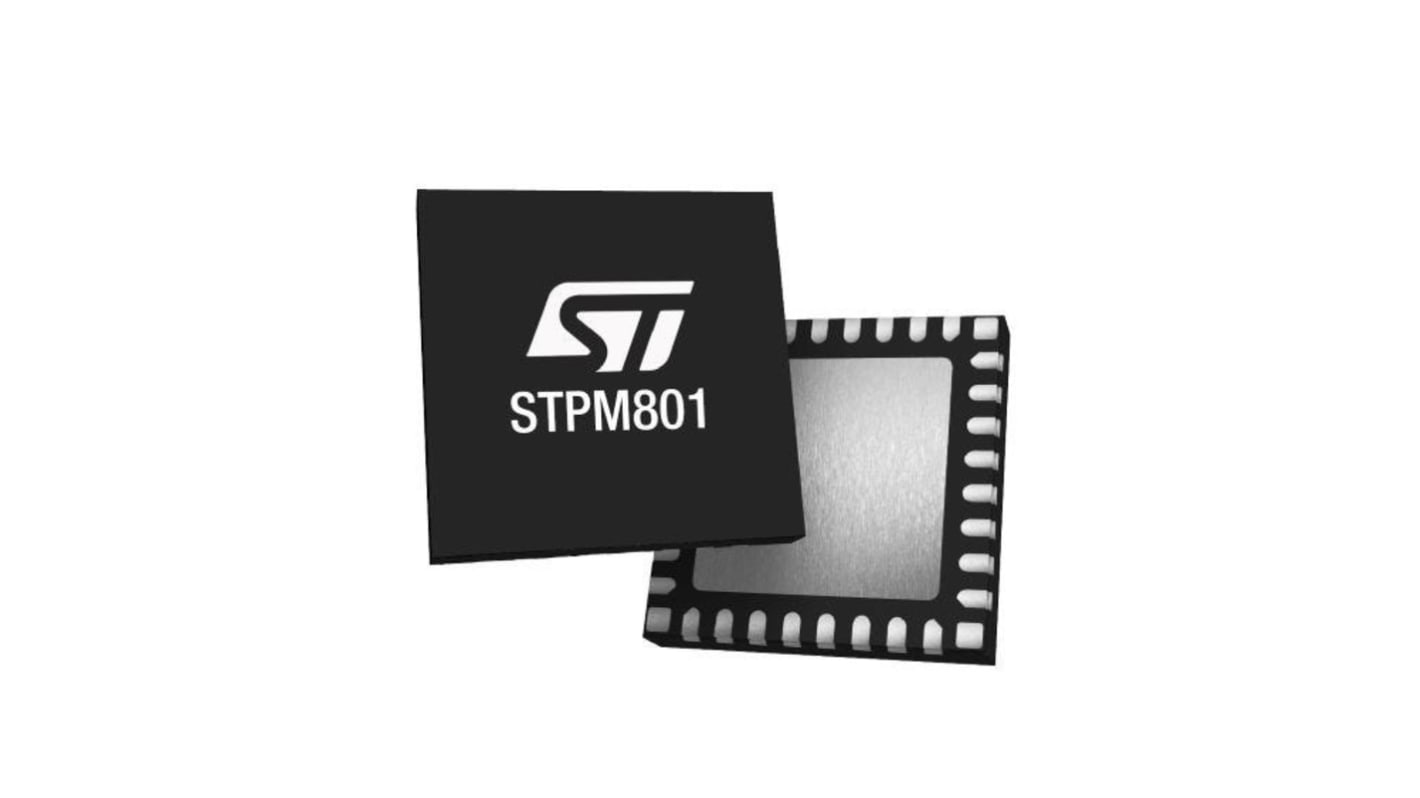 STMicroelectronics Energy Meter IC 32-Pin VFQFN-32, STPM801-TR