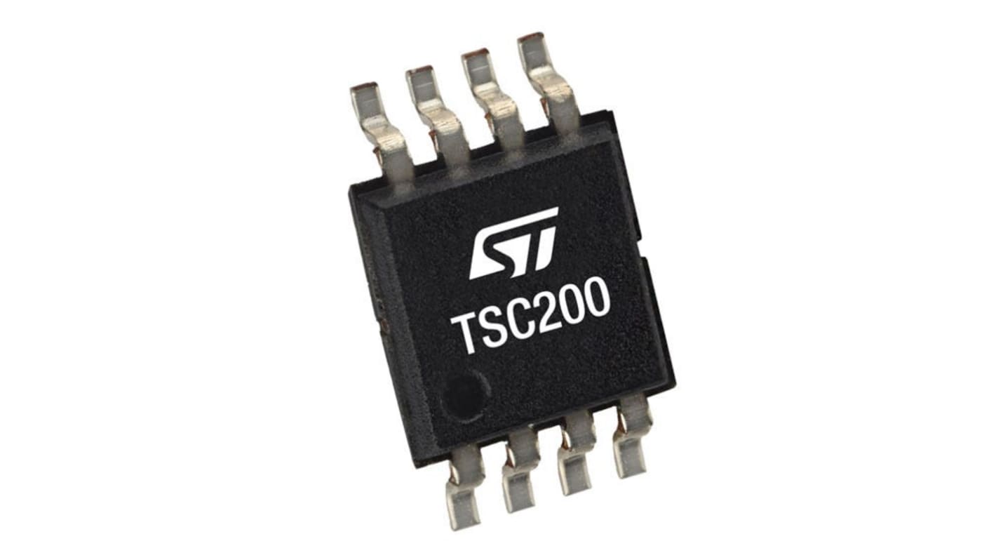 TSC200IYST STMicroelectronics, Current Sense Amplifier Single Analogue Voltage 8-Pin MiniSO8