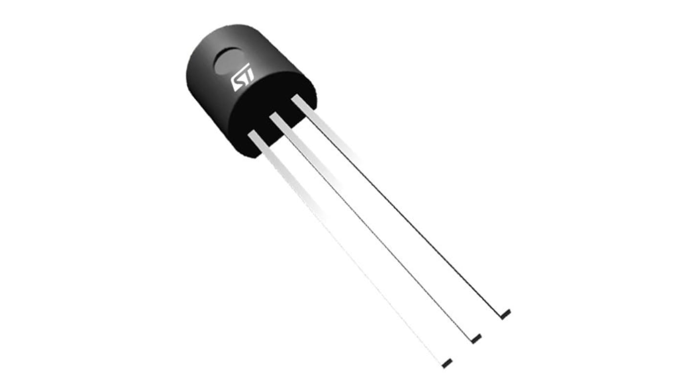 STMicroelectronics 降压转换器稳压芯片, 1.25 → 37 V输出, 200mA最大输出, 单路输出, TO-92, 3针