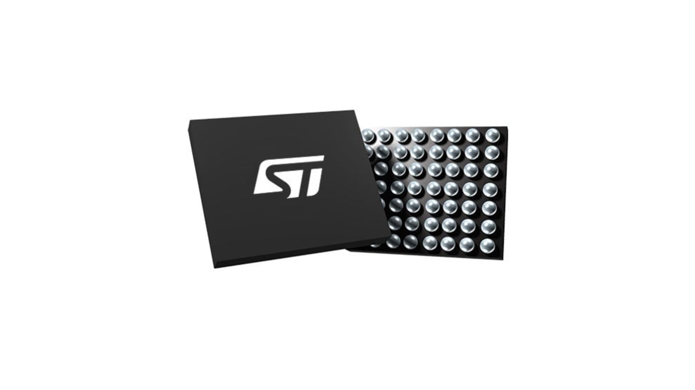 STMicroelectronics STM32U535NEY6QTR, 32bit ARM Cortex M33 Microcontroller, STM32, 160MHz, 512 Kbyte Flash, 56-Pin WLCSP