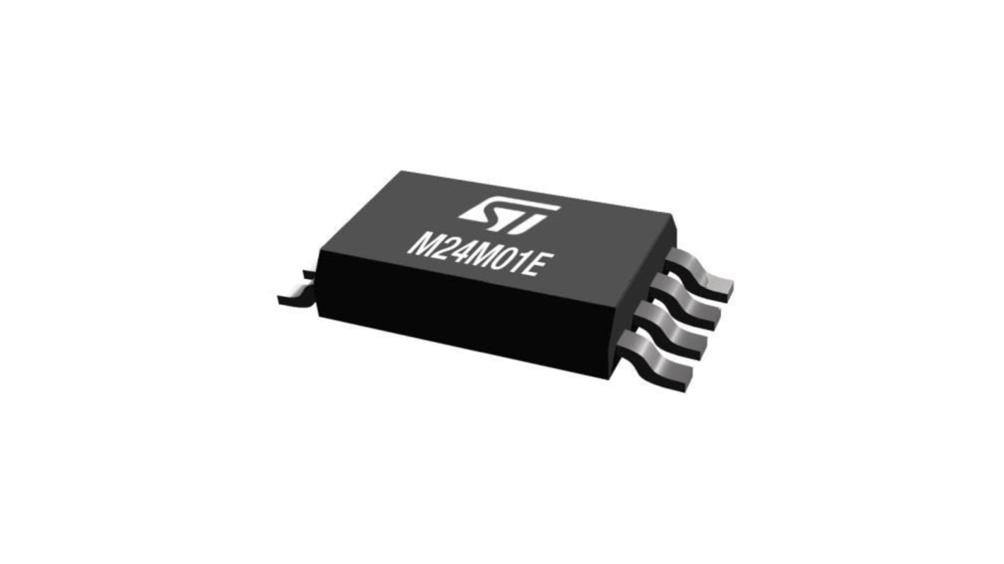 STMicroelectronics 1MBEEPROM芯片, I2C接口, TSSOP8封装, 8引脚, 贴片安装