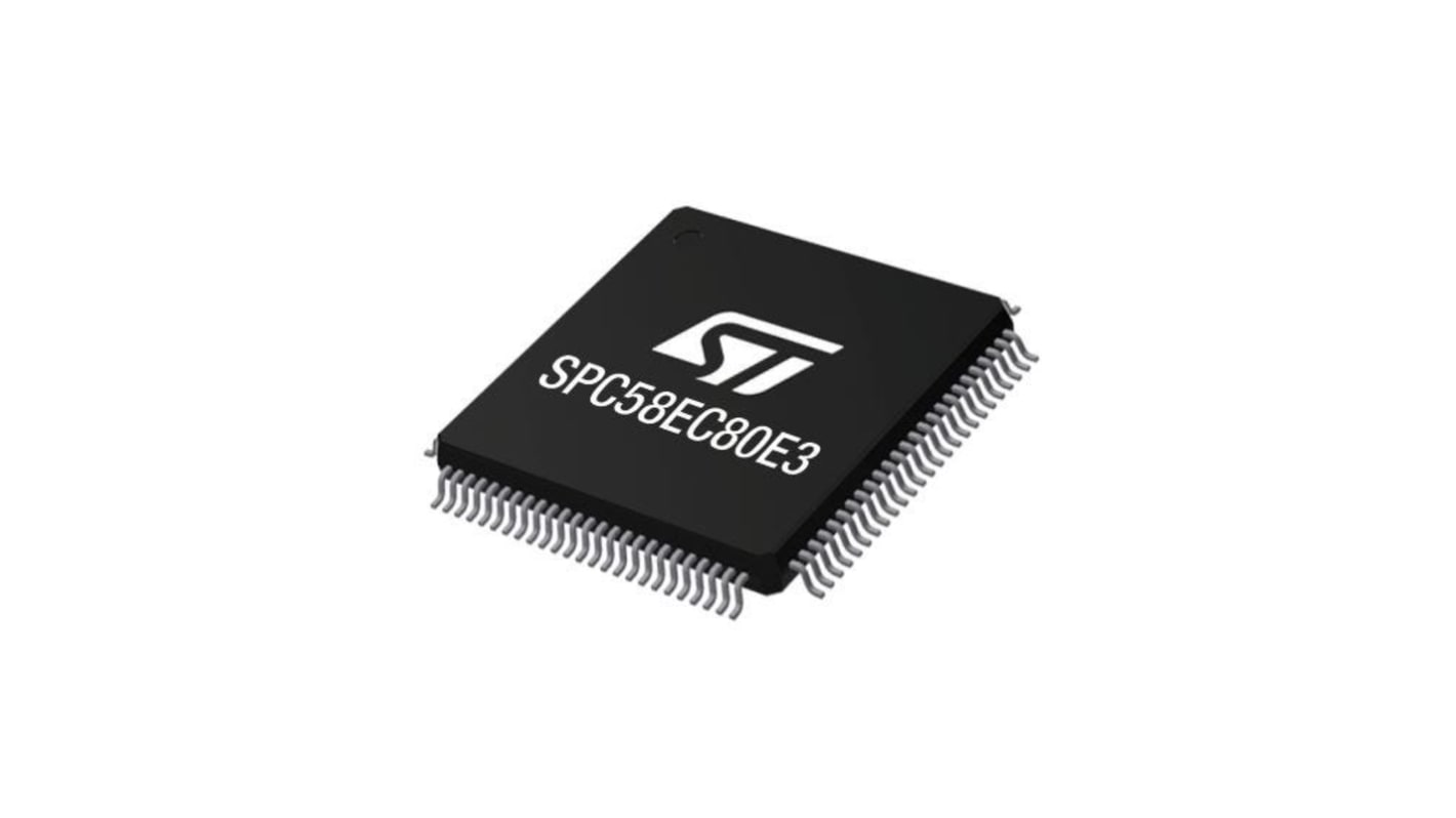 Mikrokontroler STMicroelectronics SPC58 eTQFP 100-pinowy Montaż powierzchniowy Mikrokontroler 32-bitowy 4 MB 32bit