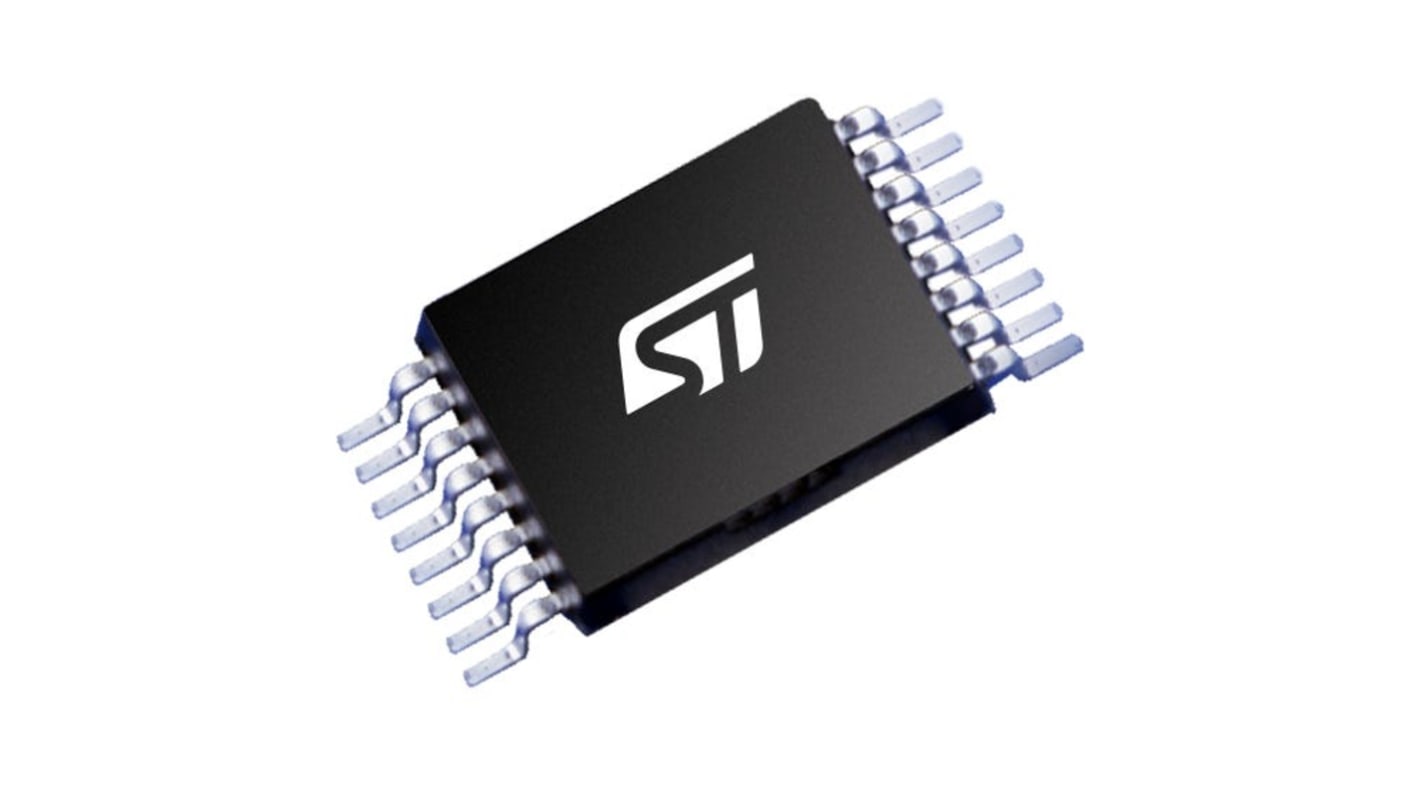 STMicroelectronics LDO稳压芯片, 1.2 → 5 V输出, 2A最大输出, 单路输出, HTSSOP16, 16针