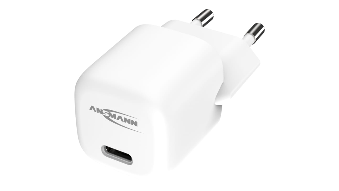 Ansmann 20W USB Adapter AC/DC Adapter 3.3 → 12V dc Output, 3A Output