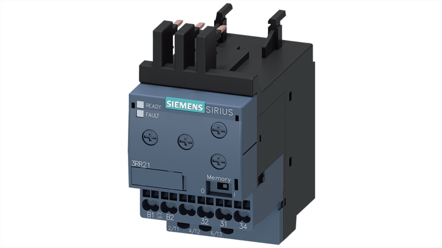 Siemens Current Monitoring Relay, 2 Phase, SPDT, Direct Mount
