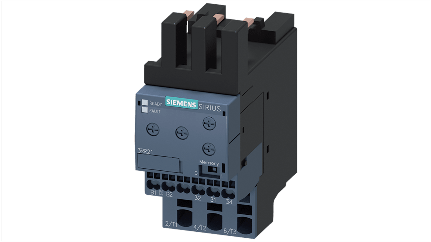 Siemens Current Monitoring Relay, 2 Phase, SPDT, Direct Mount