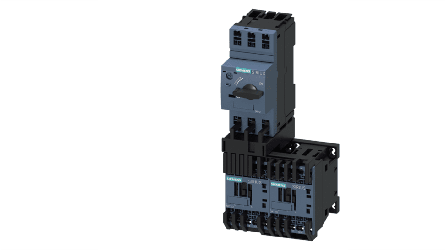 Siemens SIRIUS Reversing Starter, Reversing Starter, 750 W, 690 V, 3 Phase