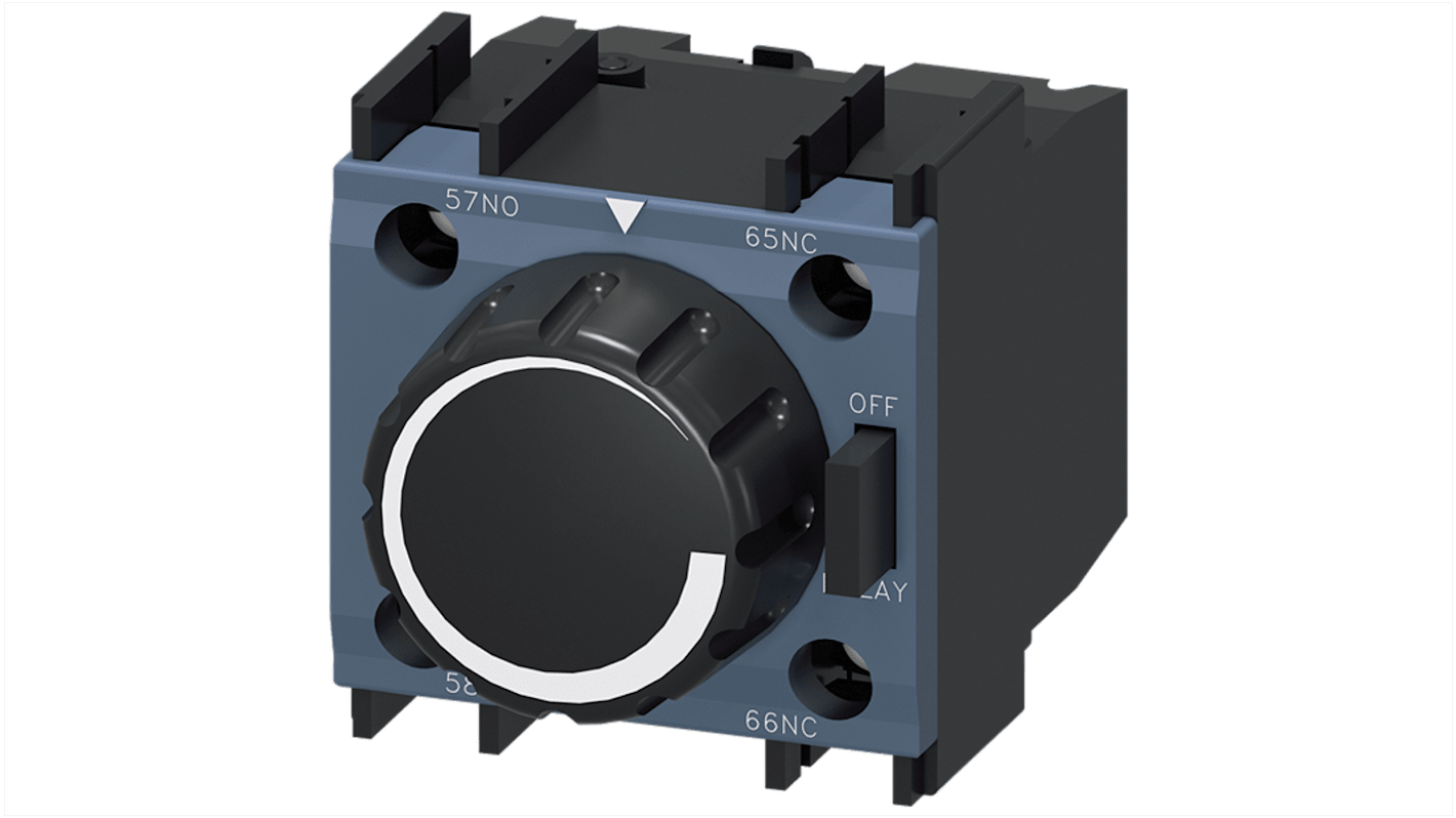 Siemens 3RT2927 1 NO + 1 NC Rotary Switch, 6A