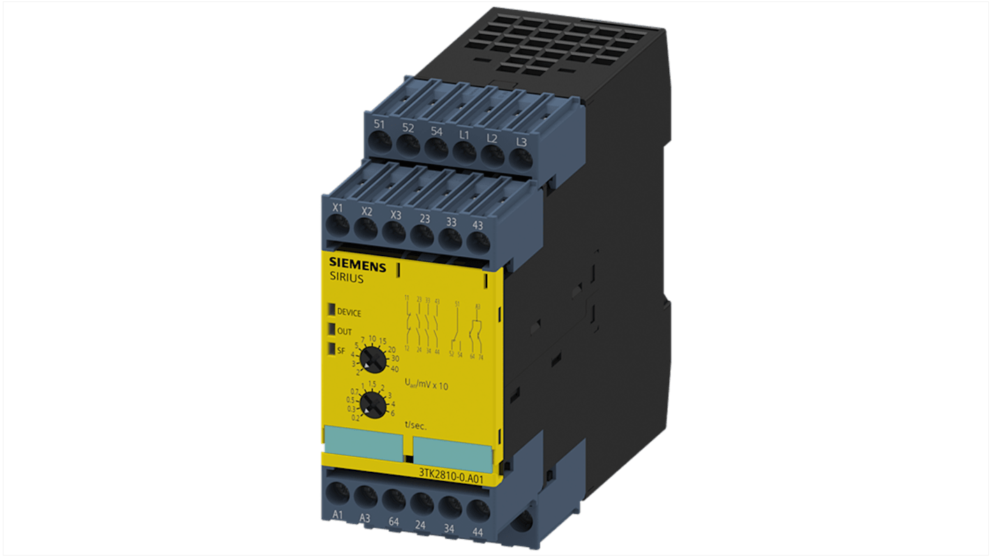 Siemens Speed/Standstill Monitoring Module, 110 → 240V ac, Single Channel