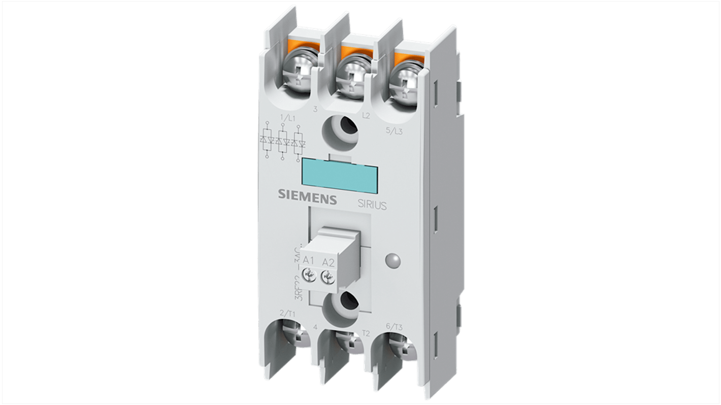 Relè a stato solido 3RF2255-3AC45, Montaggio a telaio, 55 A, 600 V CA 3RF2