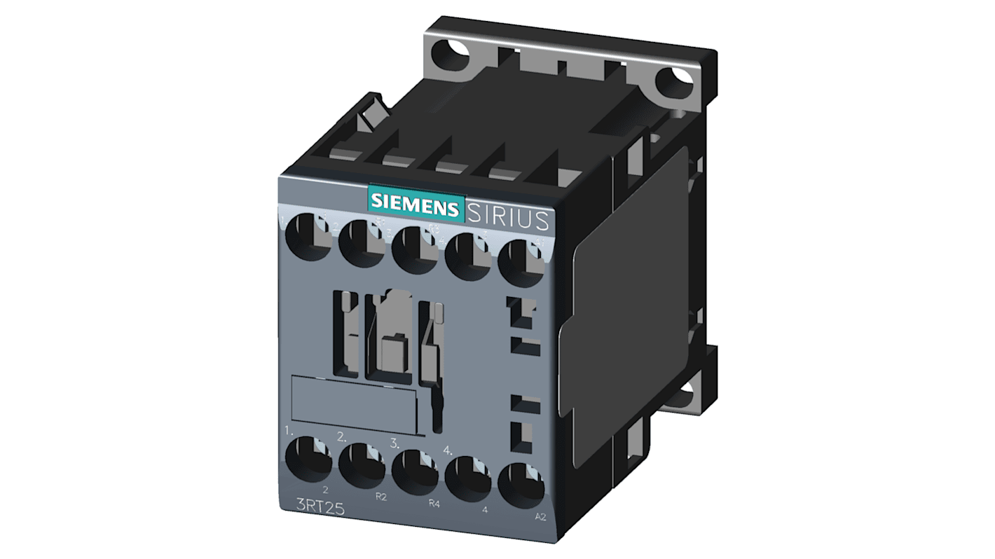 Stycznik 240 V Siemens styki: 4 4 kW 9 A 2NO/2NC 3RT2516-1AP60