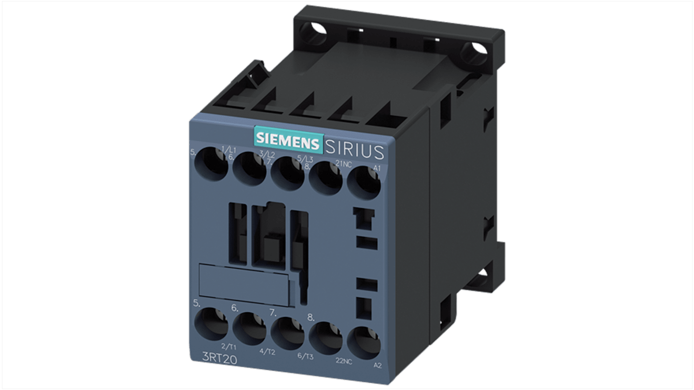 Stycznik 220 V Siemens styki: 3 5,5 kW 12 A 3NO/1NC 3RT2017-1AN62