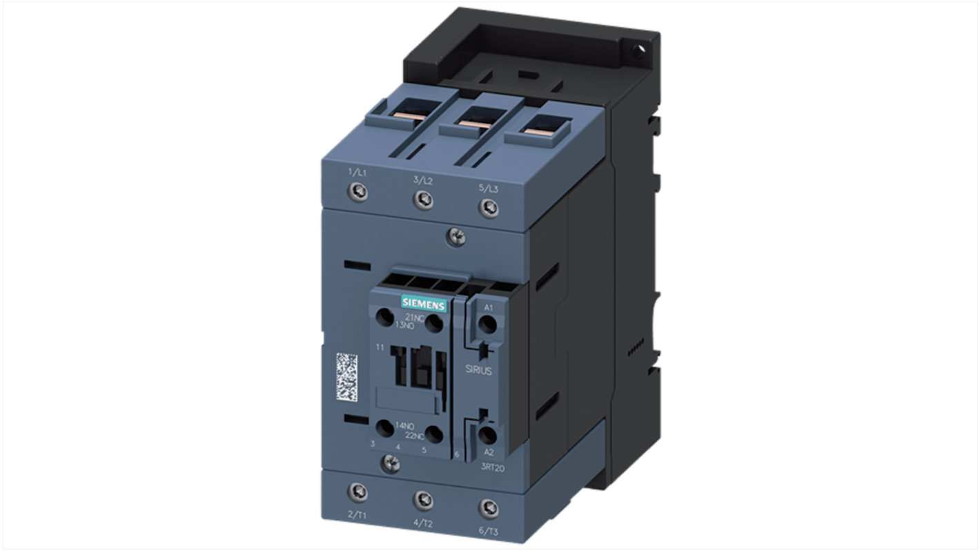 Stycznik 20 → 33 V ak/dc Siemens styki: 3 140 A 1NC + 1NO 3RT2446-1NB30
