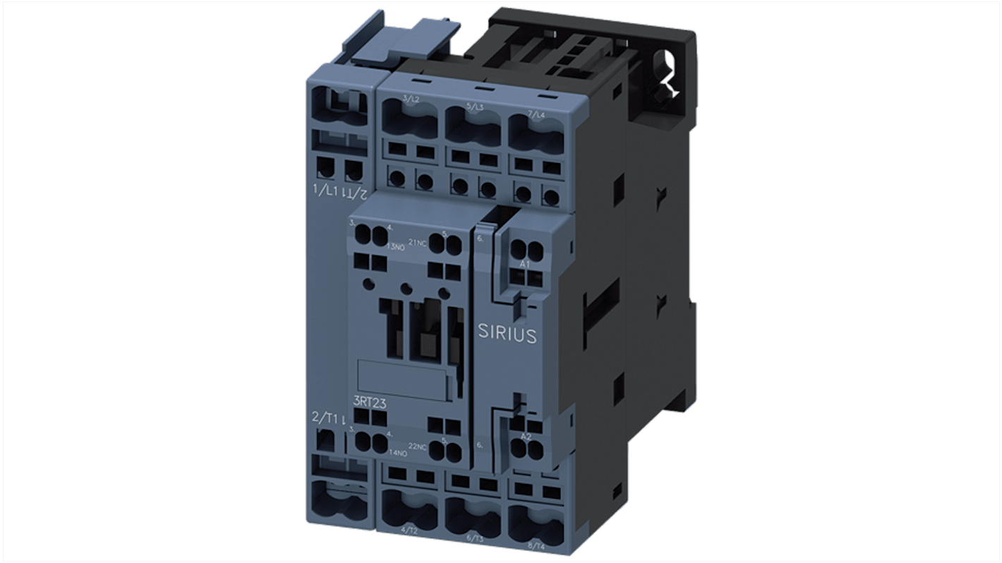 Stycznik 230 V AC Siemens styki: 4 7,5 kW 50 A 1NC + 1NO 3RT2327-2AP00