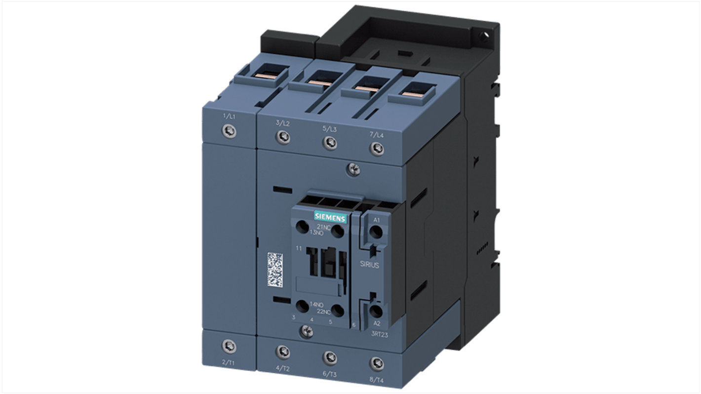 Stycznik 230 V Siemens styki: 4 45 kW 95 A 3NO/1NC 3RT2346-1AP00-4AA0