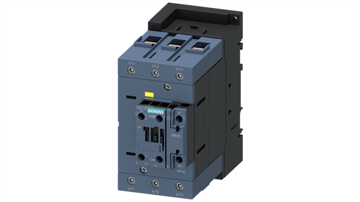 Stycznik 33 V Siemens styki: 3 37 kW 80 A 1NC 3RT2045-1SB30