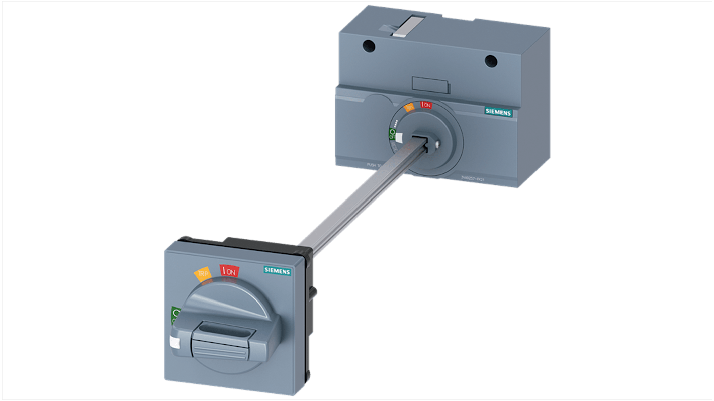 Siemens Grey Rotary Handle, 3VA9257 Series