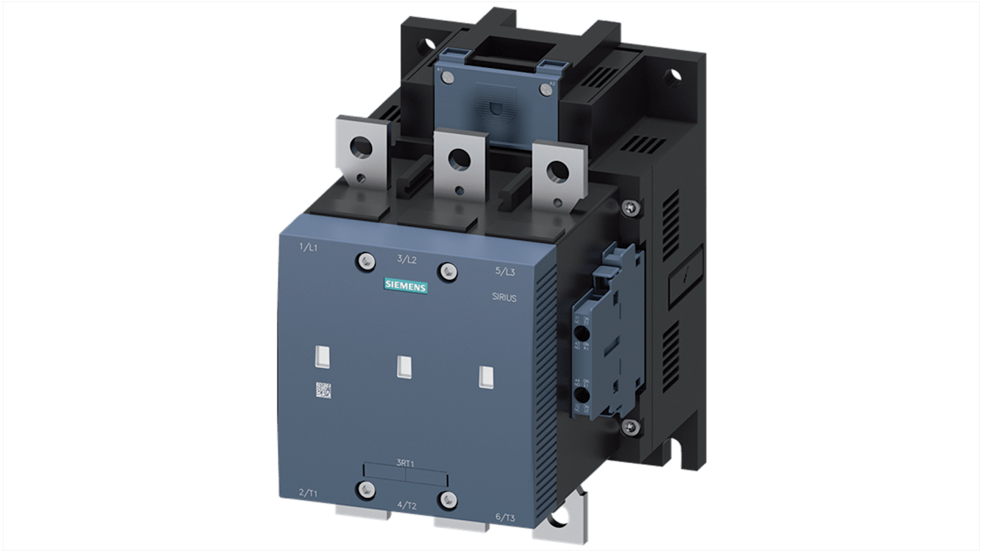Stycznik 110-127 V Siemens styki: 3 315 kW 225 A 2 NO + 2 NC 3RT1264-6AF36