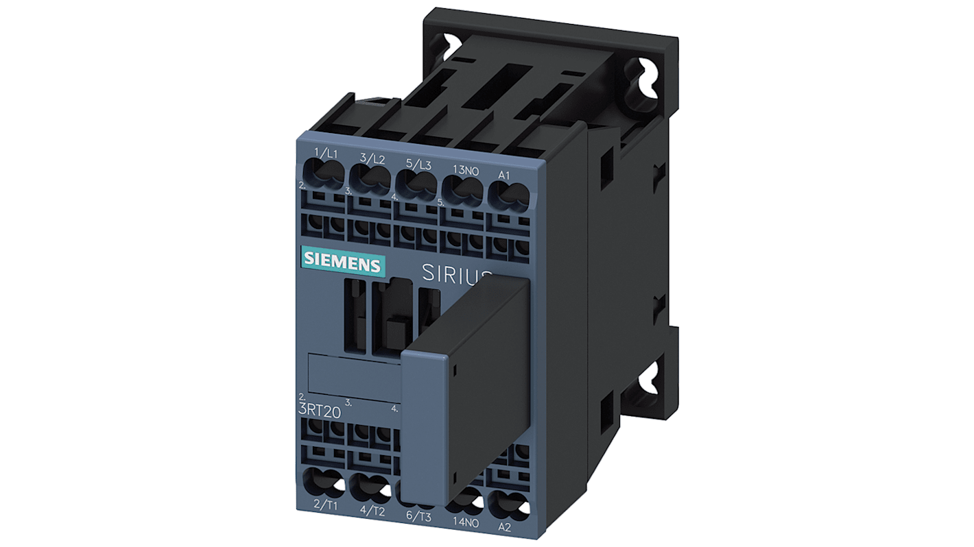 Stycznik 230 V Siemens styki: 3 3 kW 7 A 1 NO 3RT2015-2EP01