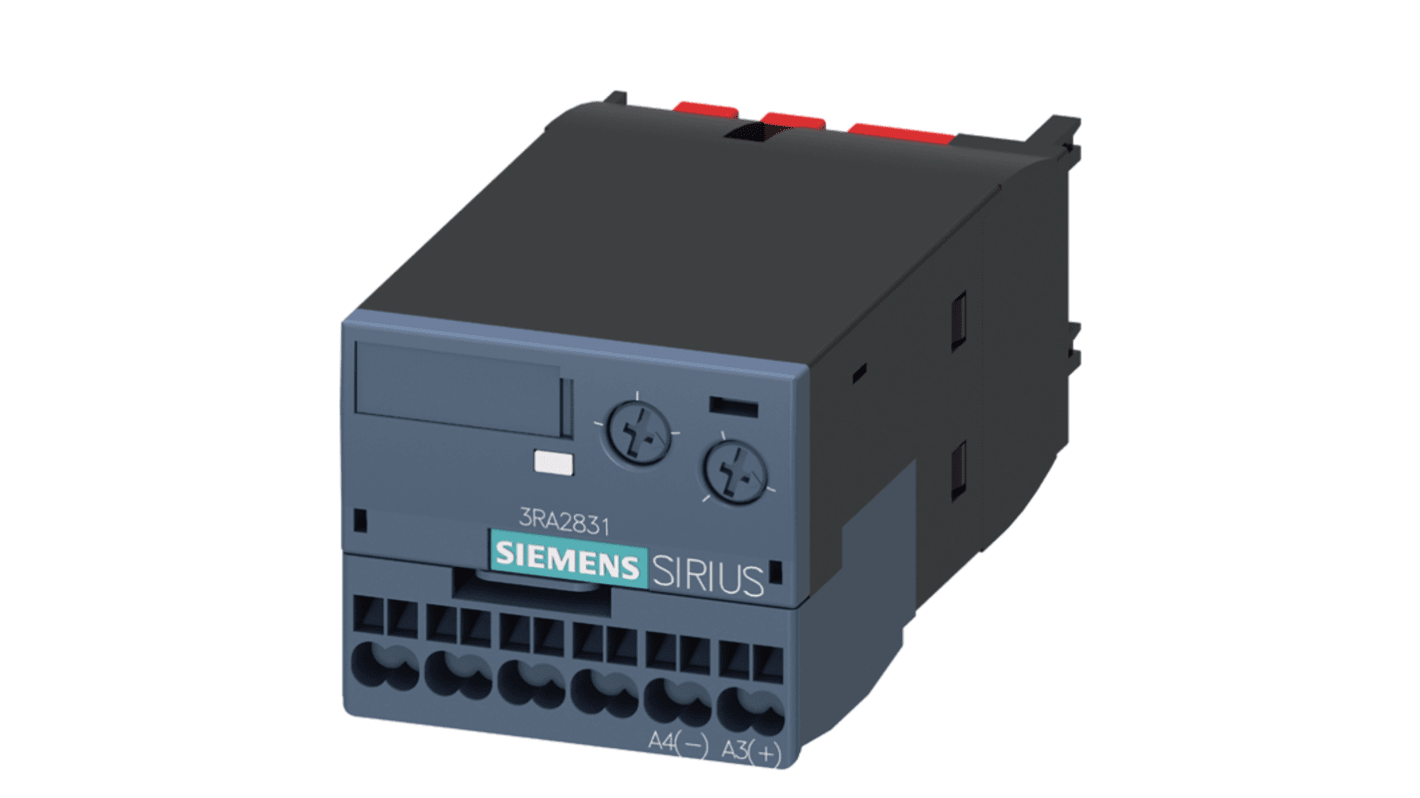 Timer Relay Siemens, intervallo 0.05 → 100s, A clip