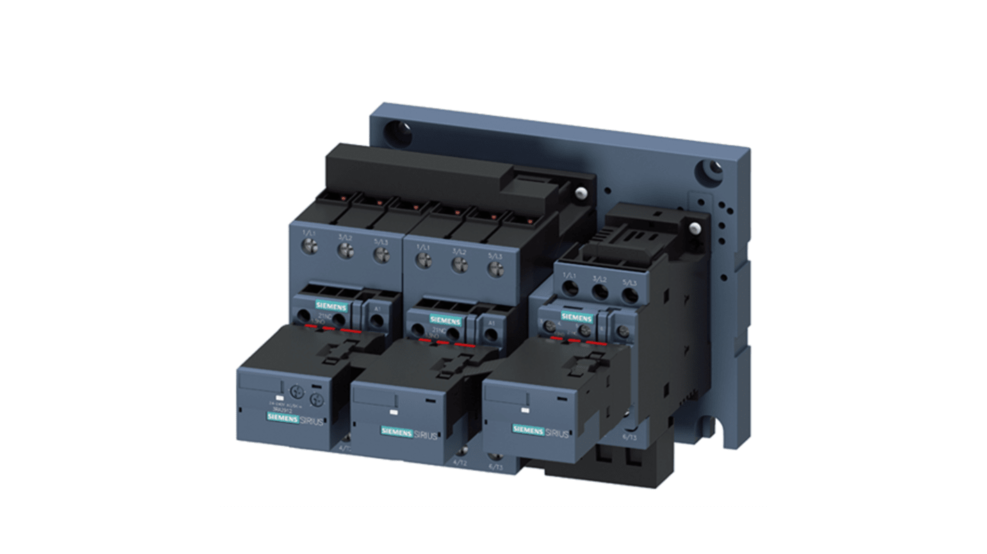 Stycznik 110 V Siemens styki: 3 22 kW 65 A 3NO/3NC 3RA2434-8XF32-1AG2