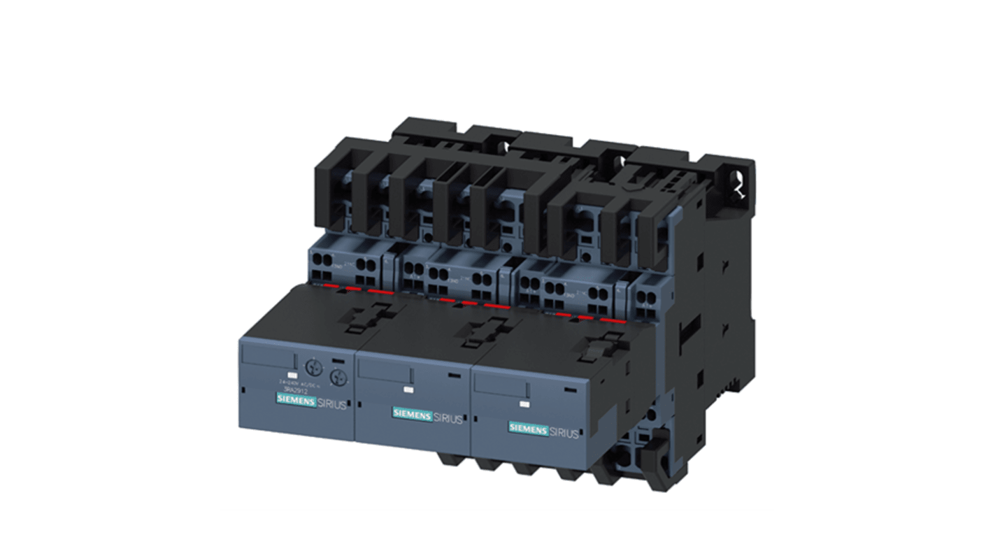 Stycznik 24 V DC Siemens styki: 3 15 kW 40 A 3NO + 3NC 3RA2425-8XF32-2BB4