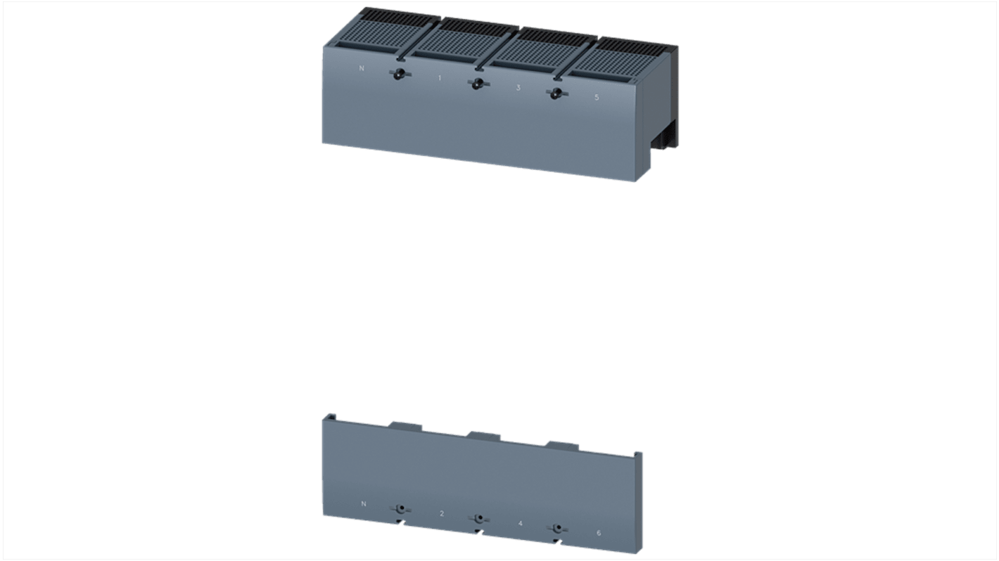Siemens, 3VA9601 Cover for use with 3VA15, 3VA25/26