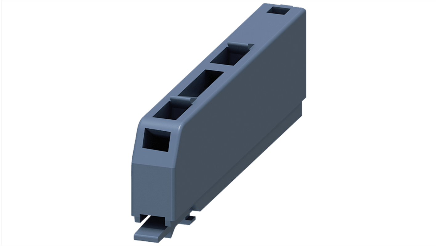 Siemens 3ZY1122 Series Terminal Block, Spring Terminal Termination