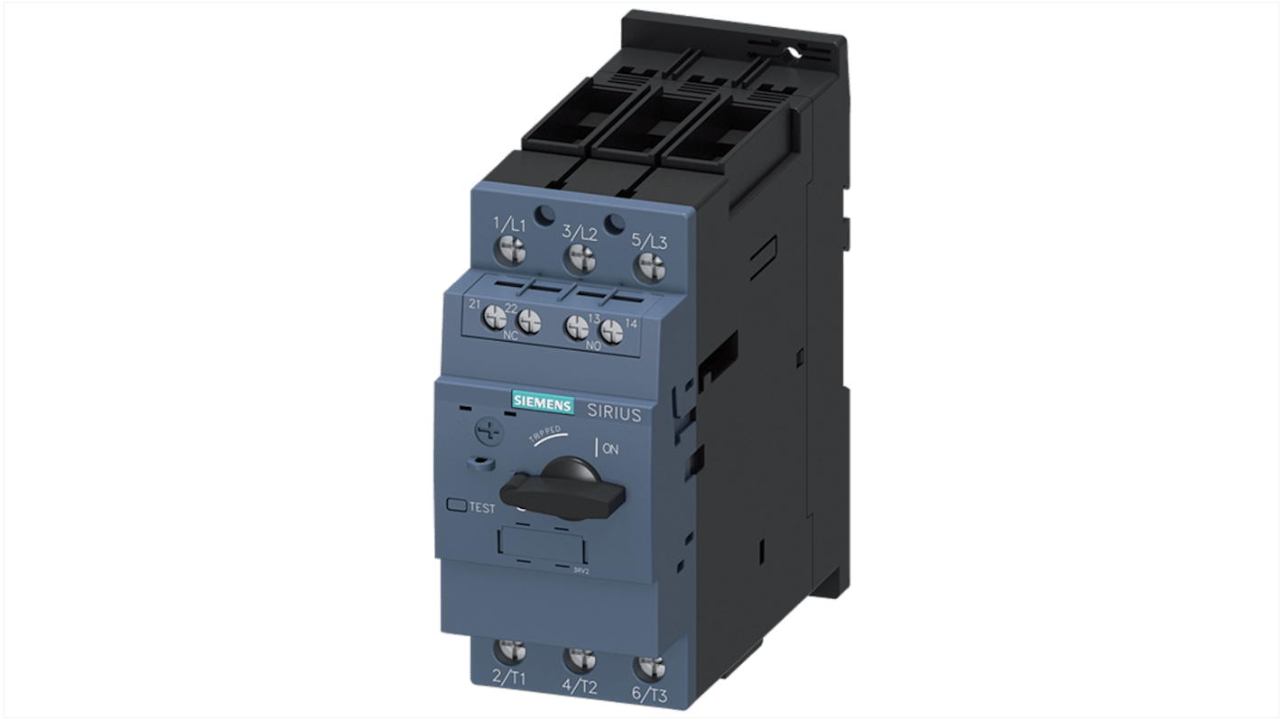 Interruttore automatico del motore Siemens, 690 V, 45 A SIRIUS 3RV