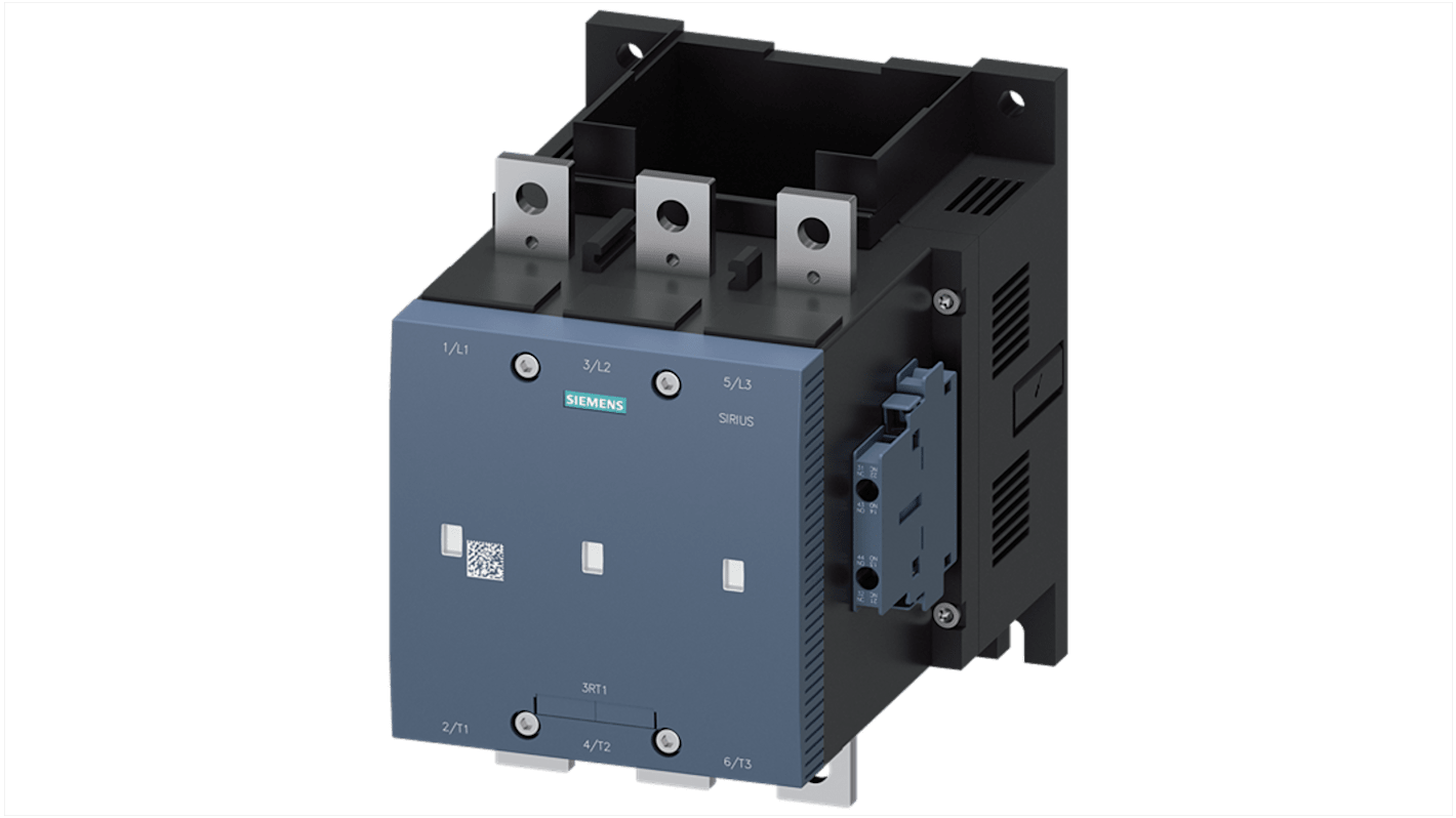 Stycznik 23 → 26 V AC/DC Siemens styki: 3 560 kW 400 A 2 NO + 2 NC 3RT1275-6AB36